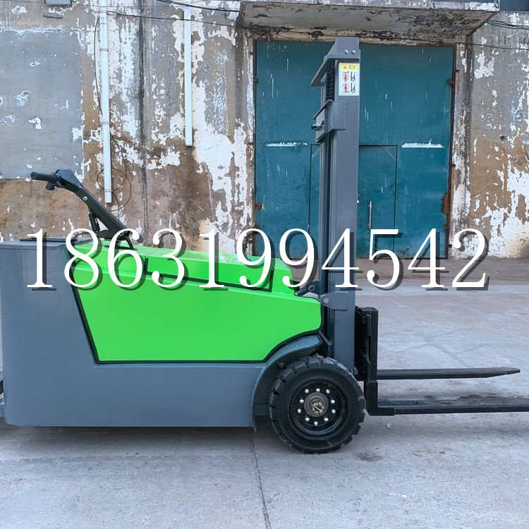 亚东县小型电动叉车1吨2吨步行站驾式电瓶堆高充电装卸车液压升降车铲车